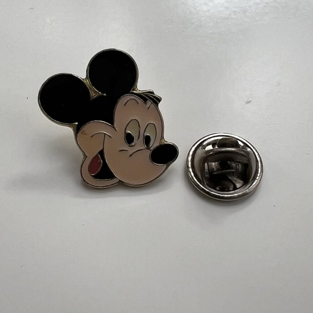 Mickey Mouse Face Enamel Pin